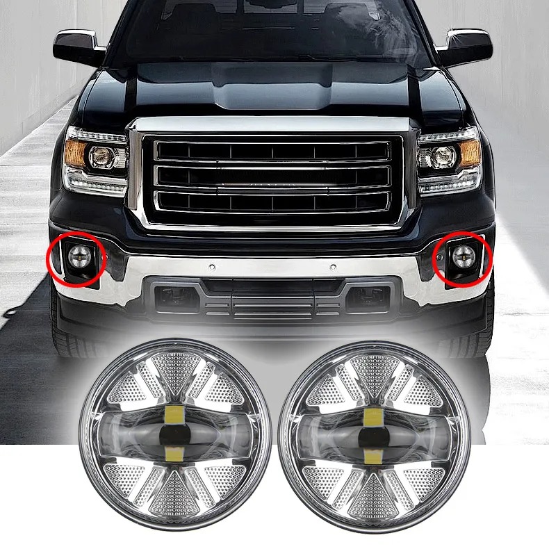 GMC Sierra 1500 2007-2013 LED Fog Lights