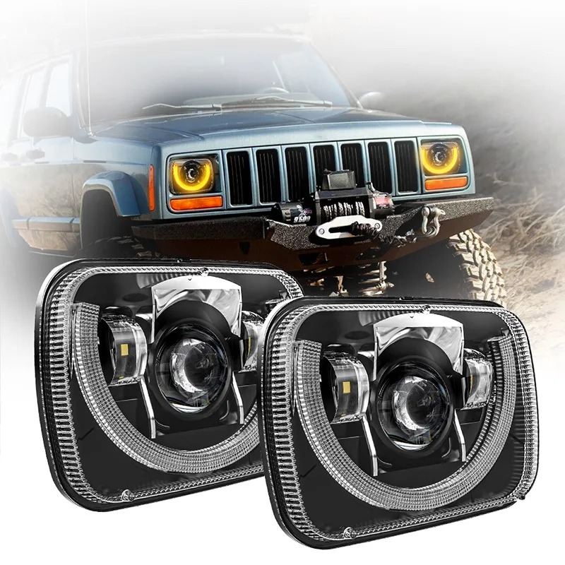 5x7" LED Headlight for Jeep Cherokee XJ